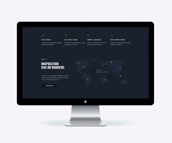 Монитор с открытым сайтом